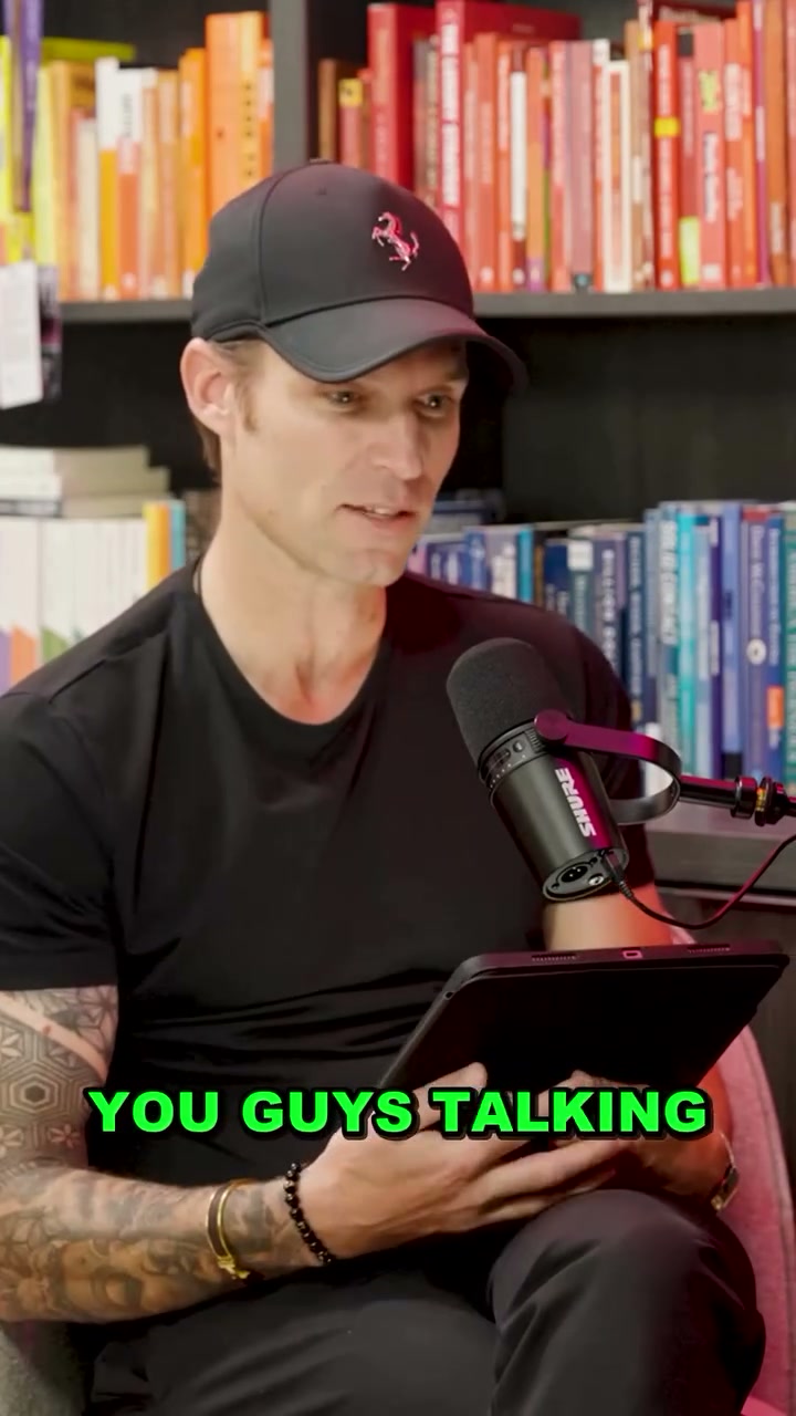 Donnie French in a Live Atomic video on Instagram