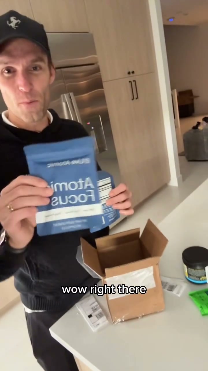 Preview of an Atomic Focus unboxing video on Instagram